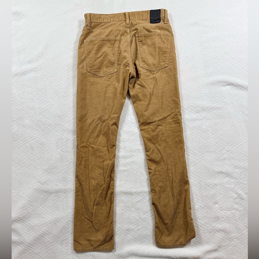 Gap Pants Mens 28 Brown Corduroy Vintage Slim High Rise Minimalist Classiccore